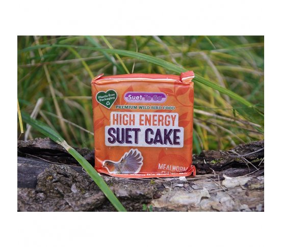 Ptačí lojový koláč s moučnými červy 280g Suet To Go 5