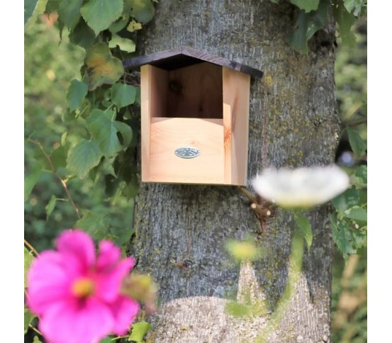 Ptačí polobudka pro červenky 20cm Esschert Design 3