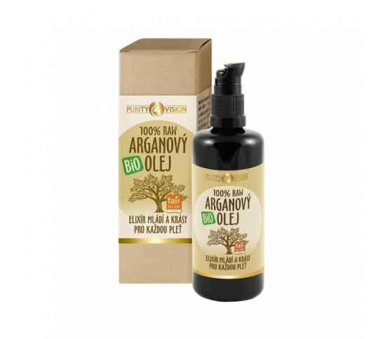 Purity Vision Arganový olej RAW BIO 100ml