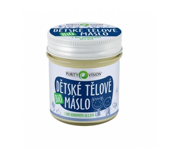 Purity Vision Dětské tělové máslo BIO 120ml