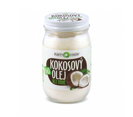 Purity Vision Kokosový olej bez vůně BIO 420ml