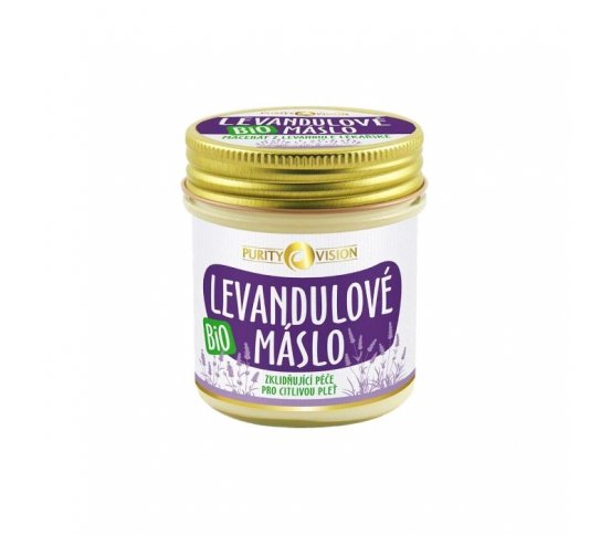 Purity Vision Levandulové tělové máslo BIO 120ml
