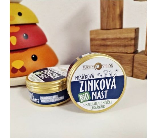 Purity Vision Měsíčková zinková mast BIO 70ml 4