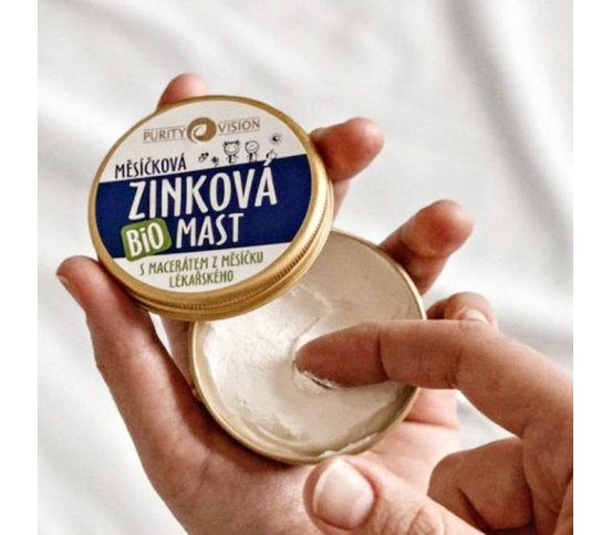 Purity Vision Měsíčková zinková mast BIO 70ml 2
