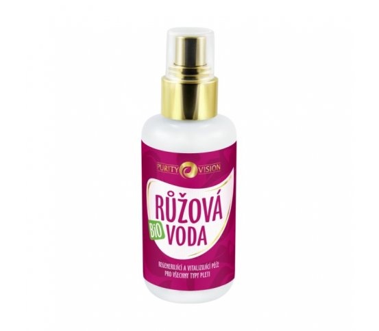 Purity Vision Růžová voda BIO 100ml