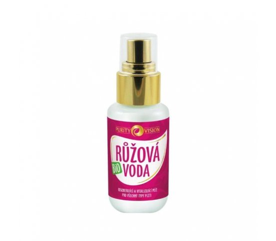 Purity Vision Růžová voda BIO 50ml