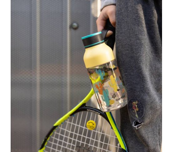 Quokka Dětská tritanová láhev Ice 430ml - kaktus 2