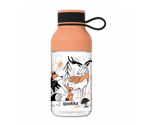 Quokka Dětská tritanová láhev Ice 430ml - lesní zvířátka