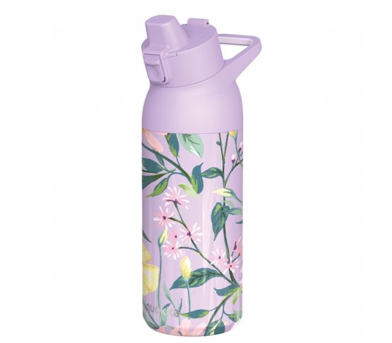 Quokka Nerezová láhev s pítkem Tide 700ml - botanic