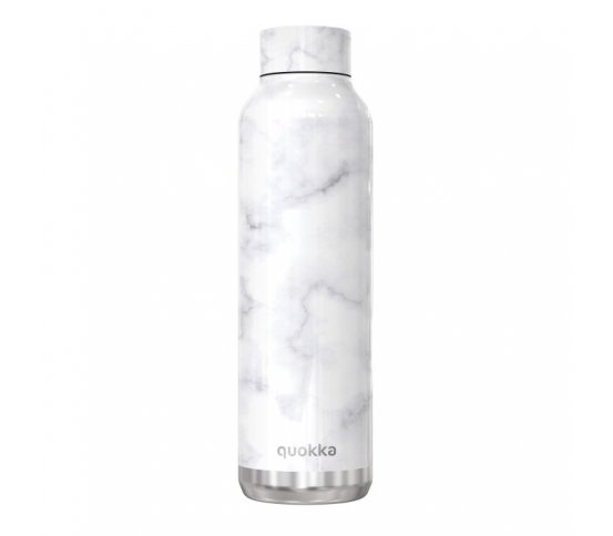 Quokka Nerezová láhev Solid 630ml - Marble