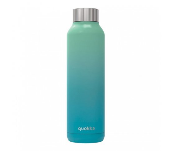 Quokka Nerezová láhev Solid 630ml - modrozelená