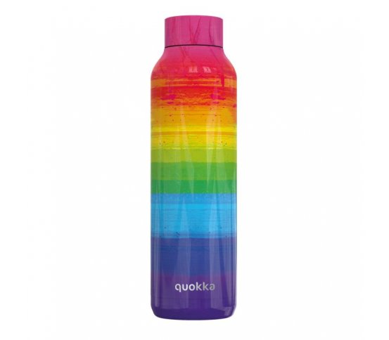 Quokka Nerezová láhev Solid 630ml - Rainbow