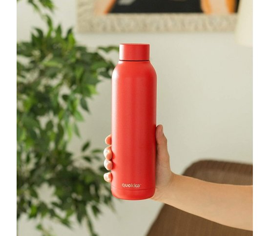 Červená nerezová láhev na vodu 630ml