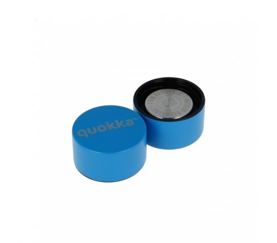 Modré víčko na nerez láhve Quokka