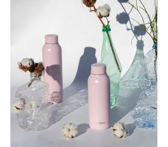 Izolační dvouplášťová termo láhev nerezová