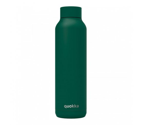 Quokka Nerezová láhev Solid Powder 630ml - tmavě zelená