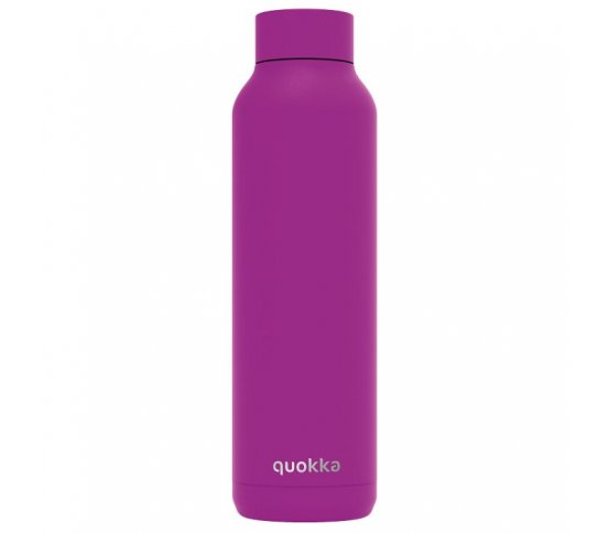 Quokka Nerezová láhev Solid Sleek 630ml - fialová