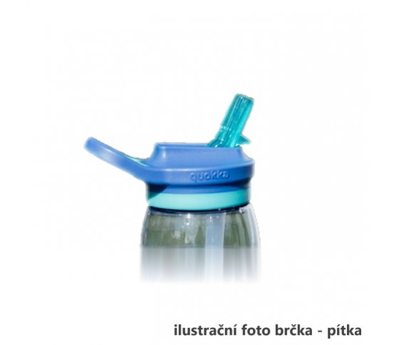 Quokka Dětská tritanová láhev s pítkem 580ml - vesmír