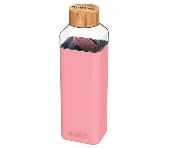 Quokka Skleněná láhev na vodu Storm 700ml - forest