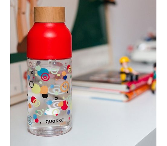 Quokka Tritanová láhev Ice 570ml - dots 2