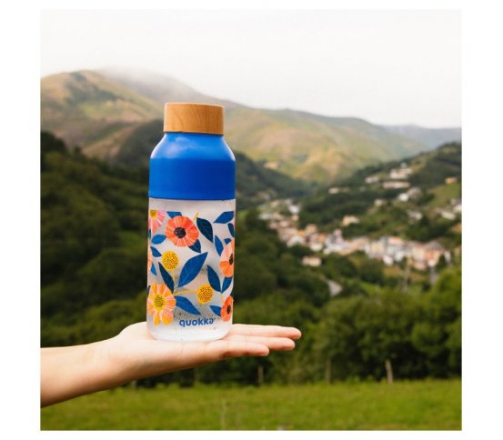 Quokka Tritanová láhev Ice 570ml - summer garden
