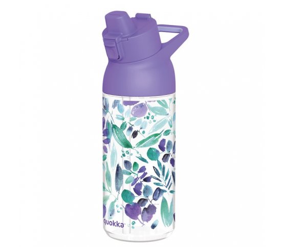 Quokka Tritanová láhev s pítkem Swift 785ml - violets
