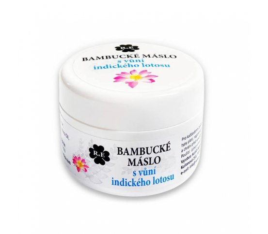 RaE Bambucké tělové máslo s vůní indického lotosu 30ml