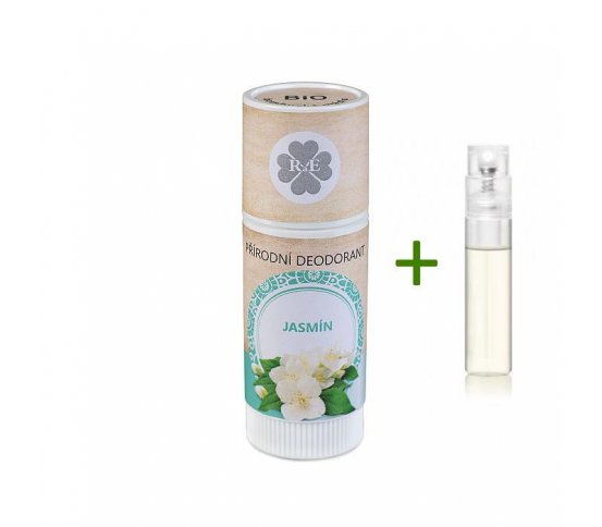 RaE Přírodní tuhý deodorant s vůní jasmínu 25ml   parfém zdarma