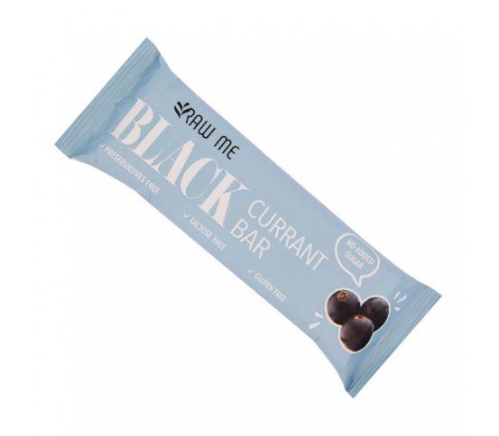 Raw Me Tyčinka ovocná s příchutí černého rybízu 42g