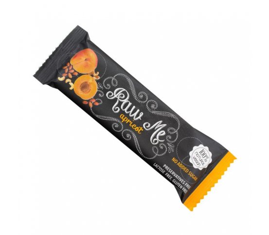 Raw Me Tyčinka ovocná s příchutí meruňky 45g