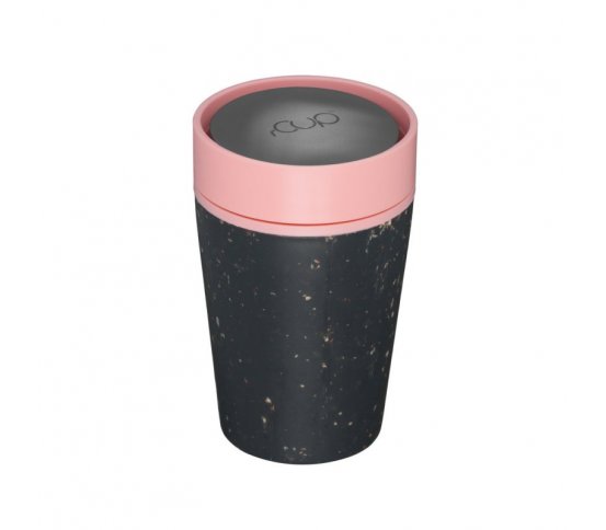 rCUP Kelímek 227ml - černá, růžová