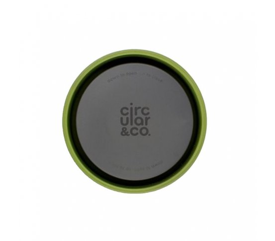 rCUP Kelímek 227ml - krémová, zelená circular cup 3