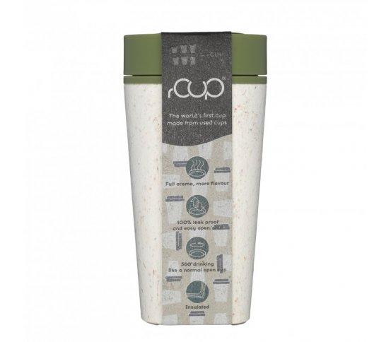 rCUP Kelímek 340ml - krémová, zelená