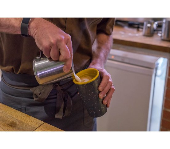 rCUP Kelímek 227ml - krémová, zelená circular cup 7