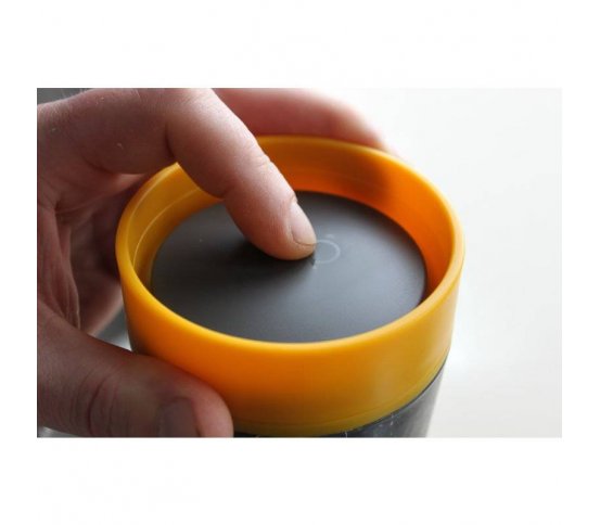 rCUP Kelímek 227ml - černá, žlutá circular cup 4