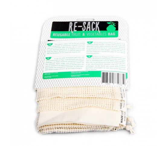 Re-Sack 3pack - sada sáčků na ovoce, zeleninu a pečivo