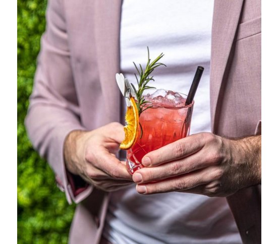 Refork černé bio brčko 8x210mm jumbo eko