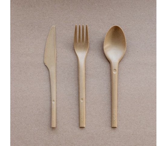 Refork EKO vidlička a nůž z bio materiálu 17cm (50ks) 3