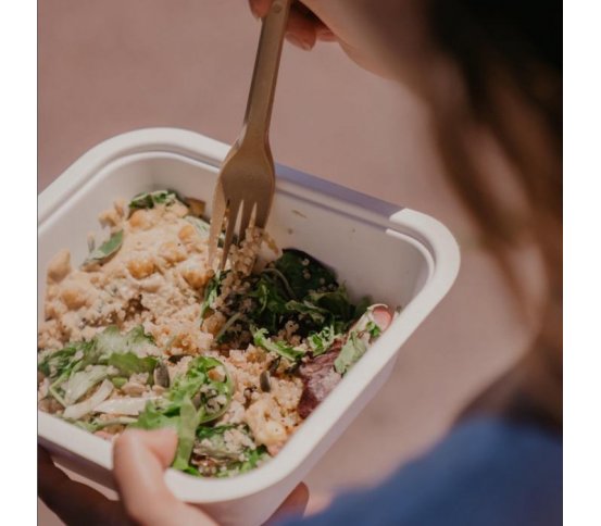 Refork EKO vidlička a nůž z bio materiálu 17cm (50ks) 2