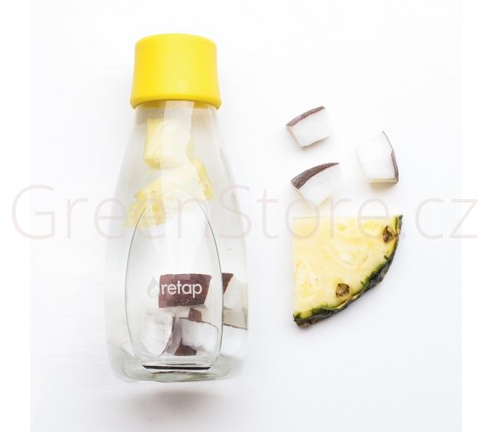 Borosilikátová láhev na vodu ReTap