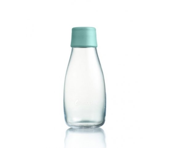 Skleněná láhev ReTap 0,3l akvamarínová