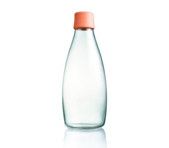 Skleněná láhev ReTap 0,8l broskvová