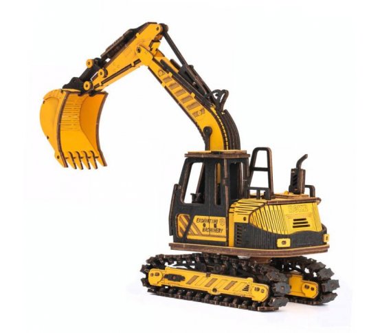 Dětské 3D puzzle bagr