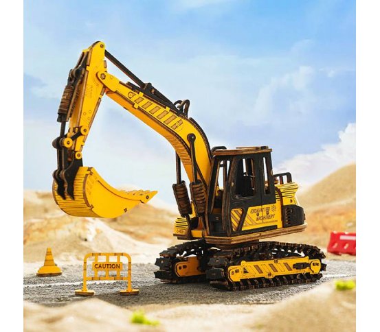 Robotime dětské dřevěné 3D puzzle