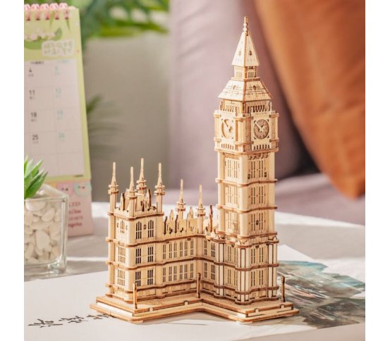 Stavebnice 3D puzzle Big Ben svítící
