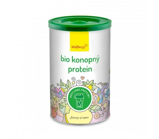 Konopný protein BIO 180g Wolfberry