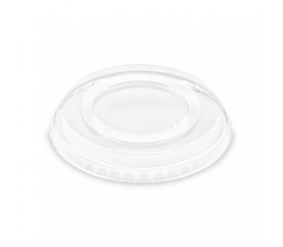 rPET Víčko rovné bez otvoru ⌀95mm recykl (50ks)