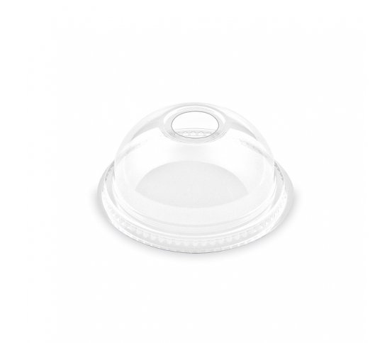 rPET Víčko vypouklé s otvorem 78mm (50ks)