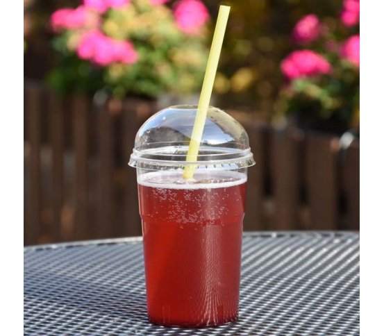 rPET Víčko vypouklé s otvorem ⌀95mm recykl (50ks) 3