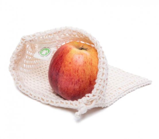 Síťový sáček z biobavlny mini 19x16cm Tierra Organica
